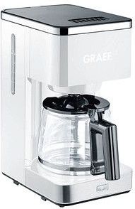 GRAEF FK401 Kaffeemaschine weiß, 10 -15 Tassen