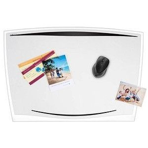 cep Schreibtischunterlage Ice Black transparent/schwarz Kunststoff 64,2 x 43,8 cm, 1 St.
