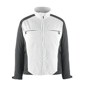 MASCOT® Herren Softshelljacke DRESDEN weiß, anthrazit Größe 2XL