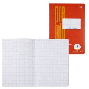 Staufen® Schulheft Premio Lineatur 7 kariert A5 ohne Rand, 16 Blatt