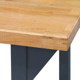 ADB Werkbank anthrazitgrau 150,0 x 75,0 x 85,0 cm