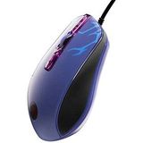 LEXIP Sasuke Gaming Maus kabelgebunden blau, schwarz