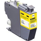 KMP  gelb Druckerpatrone kompatibel zu brother LC-422XLY