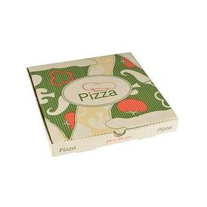100 PAPSTAR Pizzakartons pure 24,0 x 3,0 cm