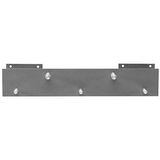SZ Metall Wandgarderobe 52134 silber Metall 5 Haken 50,0 x 9,0 cm