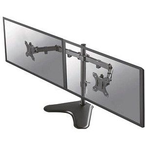 Neomounts Monitor-Halterung FPMA-D550DDBLACK schwarz für 2 Monitore, Tischständer
