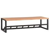 WOHNLING Wandgarderobe WL6.353 akazie Holz 7 Haken 80,0 x 22,0 cm
