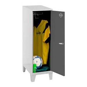 Simonrack Spind SIMONLOCKER DISM weiß, anthrazit 8425437121715, 1 Schließfach 40,0 x 50,0 x 101,5 cm