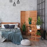 relaxdays Blumenregal Holz dunkelbraun rechteckig 81,0 x 125,0 cm