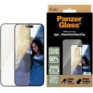 PanzerGlass™ Eyecare Display-Schutzglas für Apple iPhone 15 Plus, iPhone 16 Plus