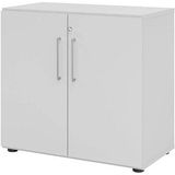 HAMMERBACHER Aktenschrank 928T2, V928T2/5/5/BS lichtgrau 1 Fachboden 80,0 x 42,0 x 74,8 cm
