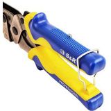 S&R Lochzange ALLIGATOR 274.200.222 Lochpfeifen: 3 RUNDEN 3,5-4-4,5mm und 3 OVALEN+ Ersatz-Amboss