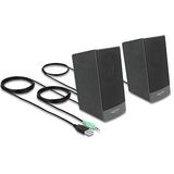 DeLOCK 27001 Stereo 2.0 Lautsprecher schwarz