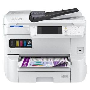 EPSON WorkForce Pro EM-C7100DWF 4 in 1 Tintenstrahl-Multifunktionsdrucker grau