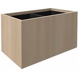 fm Pflanzkübel Plant Holz akazie rechteckig 73,1 x 40,0 cm