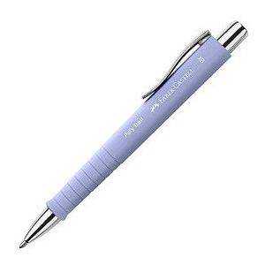 FABER-CASTELL Kugelschreiber POLY BALL Colous XB iris, Schreibfarbe: blau, 1 St.