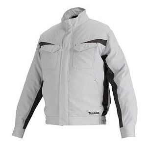 makita unisex Akku-Kühljacke DFJ213ZM hellgrau Größe M
