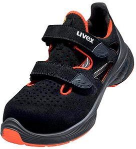 uvex unisex S1 Sicherheitssandalen 68488 schwarz Größe 46