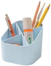 HAN Stiftehalter X-LOOP pastellblau Kunststoff 4 Fächer 11,1 x 11,1 x 10,5 cm