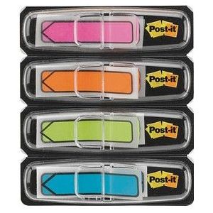 Post-it® Index Mini Haftmarker farbsortiert "Pfeil" 4x 24 Streifen
