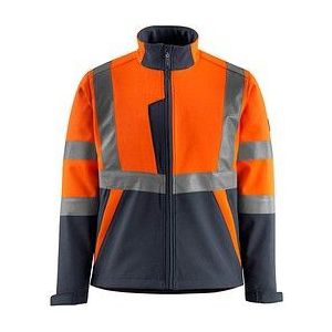 MASCOT® unisex Warnjacke Kiama  orange, schwarzblau Größe 4XL