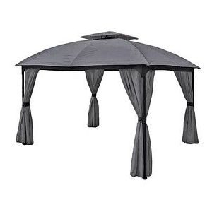 Garden Pleasure Pavillon KAMA rechteckig, anthrazit