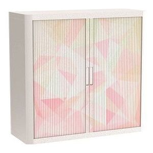 PAPERFLOW easyOffice Colour Rollladenschrank 61540 2 Fachböden 110,0 x 41,5 x 104,0 cm