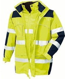 teXXor® Herren Warnjacke Winter TORONTO gelb Größe M