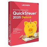LEXWARE QuickSteuer Deluxe 2025 (für das Steuerjahr 2024) Software Vollversion (PKC)