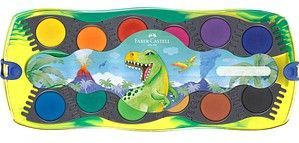 FABER-CASTELL Dino Wasserfarbkasten 12 Farben