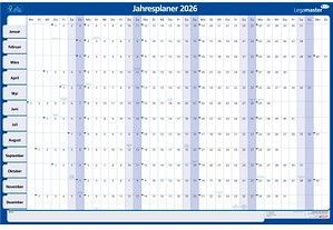 Legamaster Jahresplaner, Tageseinteilung 90,0 x 60,0 cm