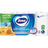 Zewa Toilettenpapier Ultra Clean 4-lagig, 8 Rollen