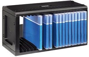 hama 20er CD-/DVD-Regal CD-Rack 20 schwarz, 1 St.