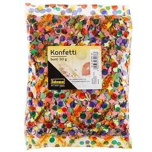 Idena Konfetti bunt 50,0 g
