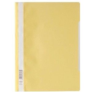 10 DURABLE Schnellhefter 2573 Kunststoff gelb DIN A4