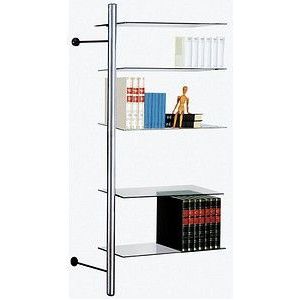 Kerkmann Wandregal arte silber 80,0 x 40,0 x 190,0 cm
