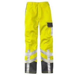 KÜBLER® unisex Warnschutzhose PSA SAFETY X7 warngelb, anthrazit Größe 46