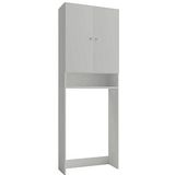 VCM my bath Waschmaschinenschrank Lona, 913863 grau 1 Fachboden 64,0 x 27,0 x 182,0 cm