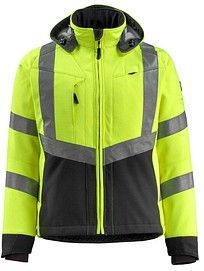 MASCOT® unisex Warnjacke Blackpool gelb, schwarz Größe 4XL