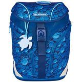 herlitz Schulranzen-Set SoftLight Plus GREENline Deep Sea Kunstfaser blau