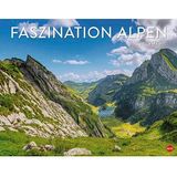 Heye Monats-Wandkalender Faszination Alpen 2025