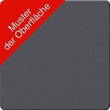 HAMMERBACHER Anbautisch höhenverstellbar HA60 grafit, silber halbrund 60,0 x 80,0 x 65,5 - 82,5 cm