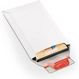 20 ColomPac® Kartonversandtaschen weiß für DIN A5