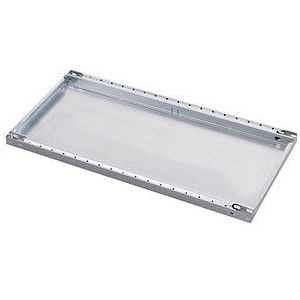SCHULTE Stahlfachboden silber 130,0 x 60,0 cm
