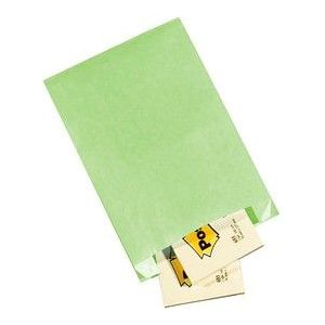 100 VP Faltenbeutel hellgrün 15,0 x 21,0 cm