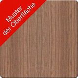 Quadrifoglio Konferenztisch Creo nussbaum rechteckig, 4-Fuß-Gestell wei�ß, 160,0 x 80,0 x 107,0 cm