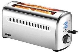 UNOLD 4er Retro Toaster silber