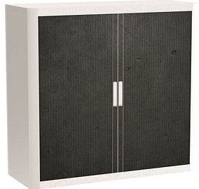 PAPERFLOW easyOffice Industrial Rollladenschrank 61858 2 Fachböden 110,0 x 41,5 x 104,0 cm