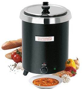 Bartscher Warmhaltetopf Suppentopf Club schwarz 8,5 l 400 W