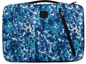 Exacompta Laptophülle Veggie Kunstfaser blau bis 35,6 cm (14 Zoll)